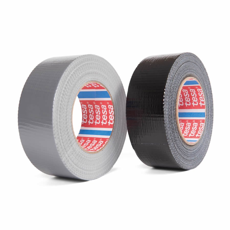 Durch die wasserabweisende Oberflche eignet sich besonders das graue Band ideal zum Beschriften