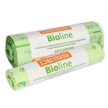 Kompostierbare Abfallsäcke für Biomüll