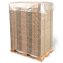 Transparentes Abdeckblatt für Paletten aus 50% recyceltem LDPE-Material Transparentes Abdeckblatt für Paletten aus 50% recyceltem LDPE-Material