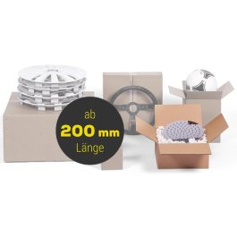 Quadratische Kartons aus Wellpappe ab 200 mm Quadratische Kartons aus Wellpappe ab 200 mm