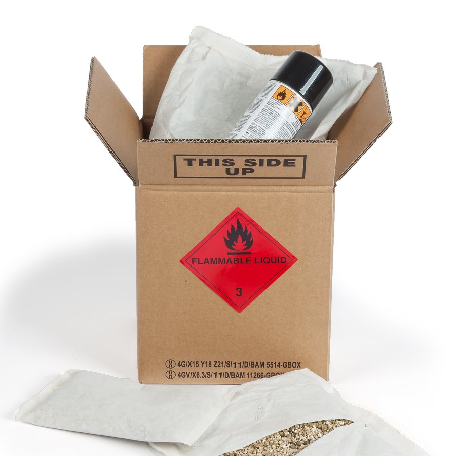 Diese Gefahrgutkartons sind UN-zertifiziert und dank ihren Modulgrößen speziell für Europaletten geeignet Diese Gefahrgutkartons sind UN-zertifiziert und dank ihren Modulgrößen speziell für Europaletten geeignet