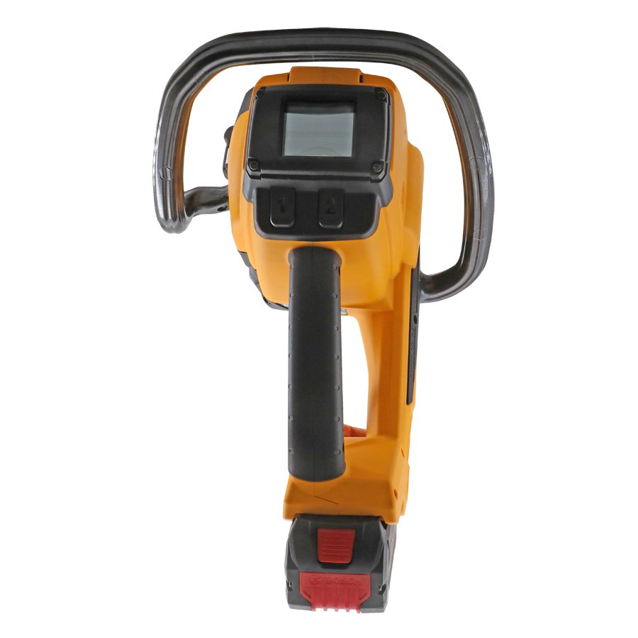 Dank geringem Gewicht und handlichem Griff kann das Gerät präzise und genau platziert werden Dank geringem Gewicht und handlichem Griff kann das Gerät präzise und genau platziert werden