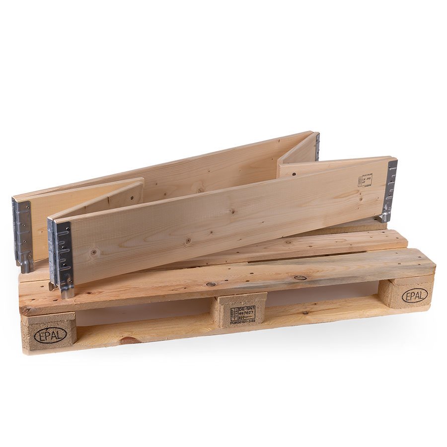 In der gängigen Europalettengröße 1200 x 800 mm erhältlich In der gängigen Europalettengröße 1200 x 800 mm erhältlich