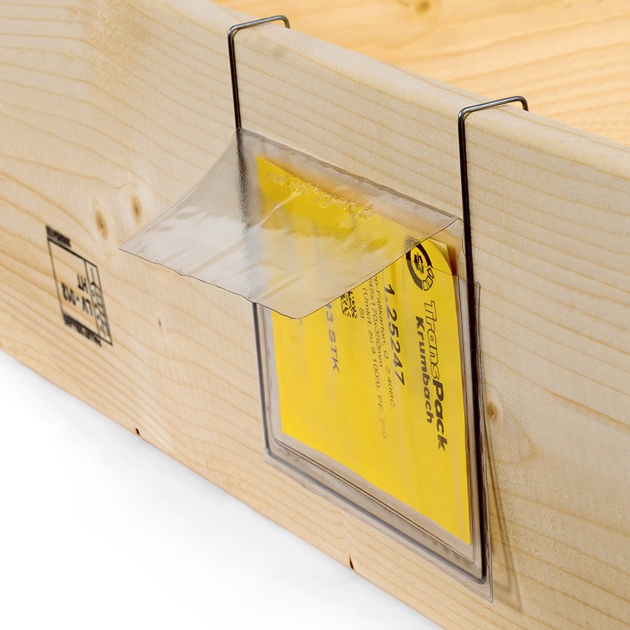 Mit der optionalen Klappe sind Begleitdokumente sicher und geschützt verstaut Mit der optionalen Klappe sind Begleitdokumente sicher und geschützt verstaut