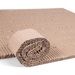 Packplatte, offene Welle mit Perforierung Packplatte, offene Welle mit Perforierung