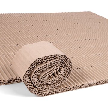 Packplatte, offene Welle mit Perforierung, 100% recycelt