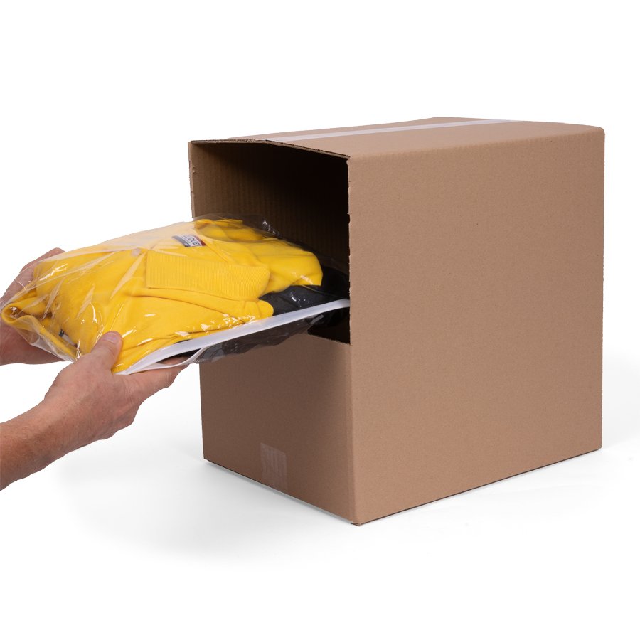 Kommissionieröffnung für einfache Produktentnahme Mit der Öffnung einfach Kommissionieren