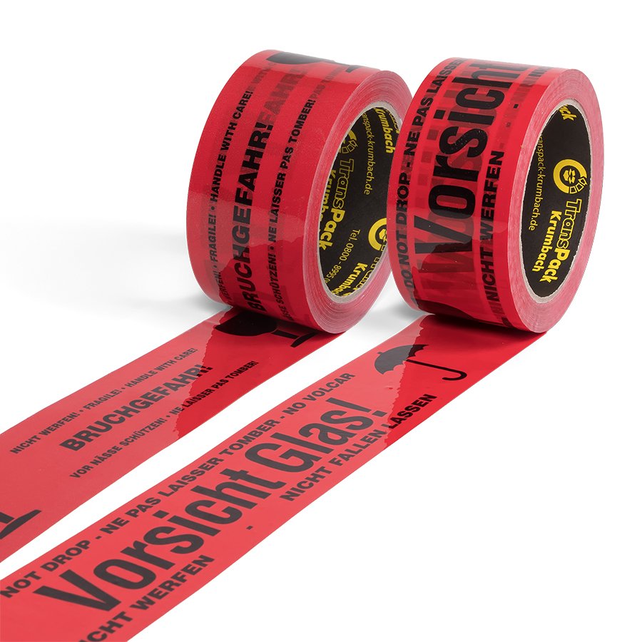 Vorsicht Glas und Bruchgefahr Warnband  2 Warnbänder Vorsicht Glas und Bruchgefahr