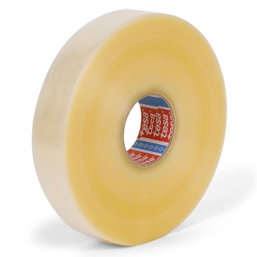 PVC Maschinenklebeband transparent Großrolle Maschinenklebeband mit tesa Kern