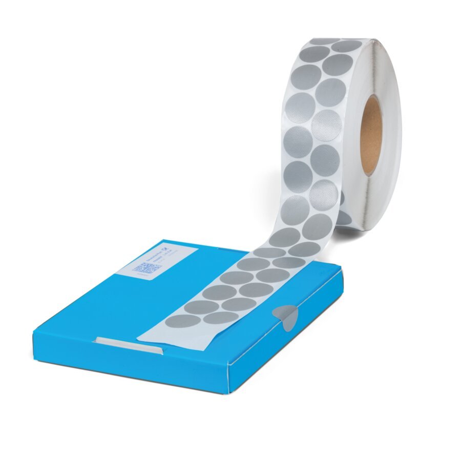 Klebepunkte aus Gewebeband