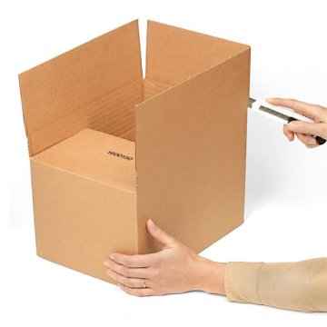 Faltkartons für unterschiedliche Volumina