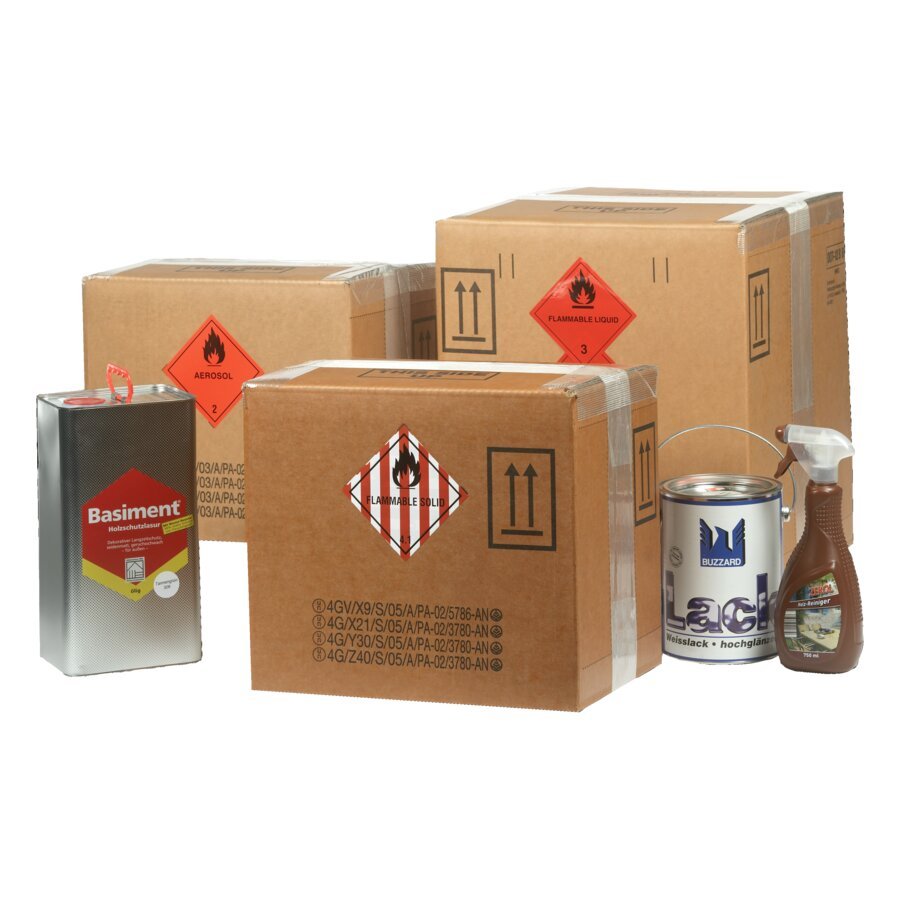 Alle unsere Gefahrgutkartons sind UN-zertifiziert und eignen sich fr alle Verpackungsgruppen