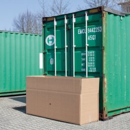 Faltkarton fr berseecontainer