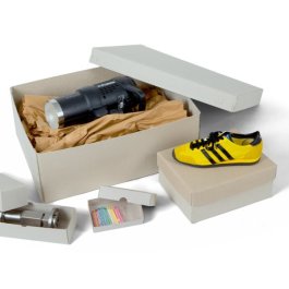 Stlpdeckelkarton aus Vollpappe mit kurzem Deckel