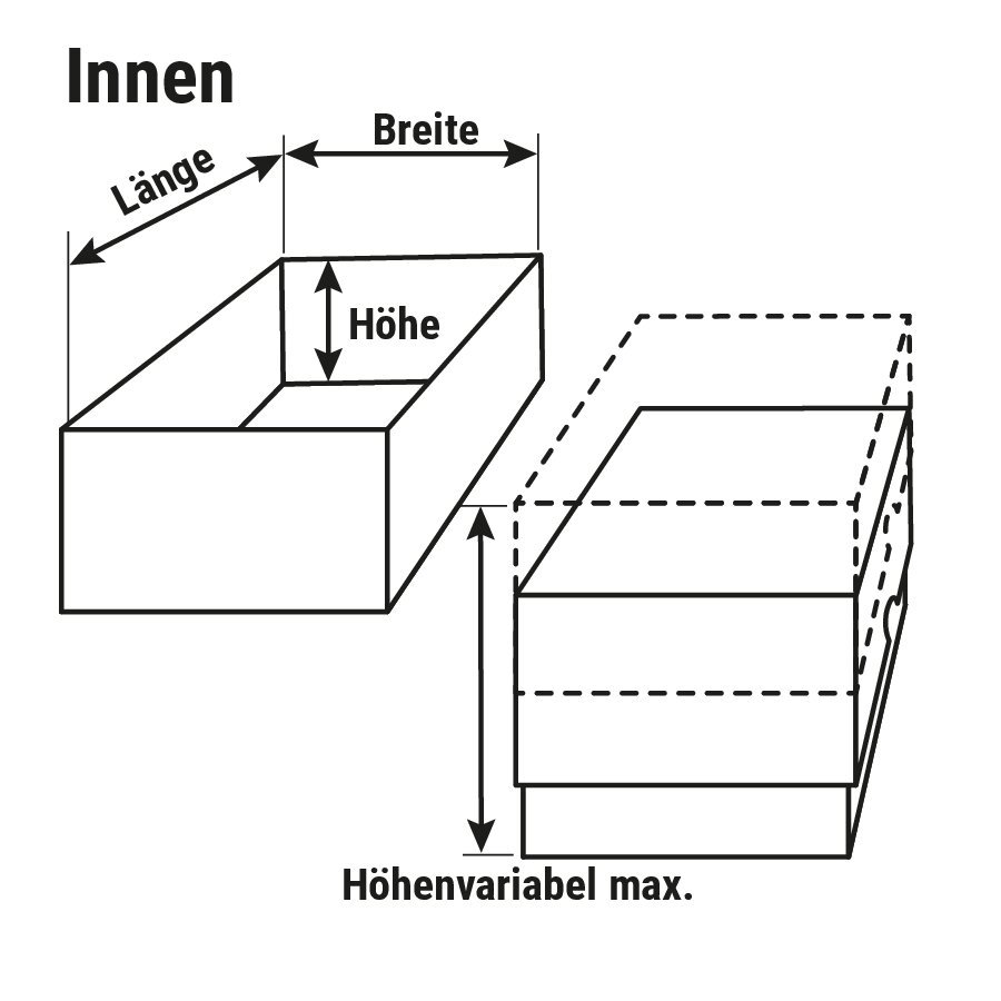 St�lpdeckelkarton geklebt aus Graspapier