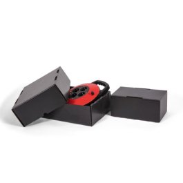 Stlpdeckelkarton aus Kunststoffwelle