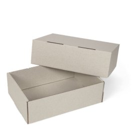 Stlpdeckelkarton aus Graspapier