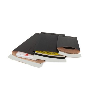 Wellpapp-Versandtaschen schwarz