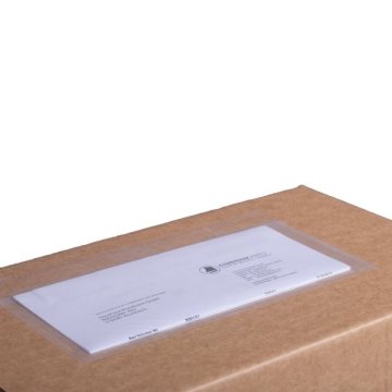 Transparenten Dokumententaschen sch&uuml;tzen Ihre Versandpapiere