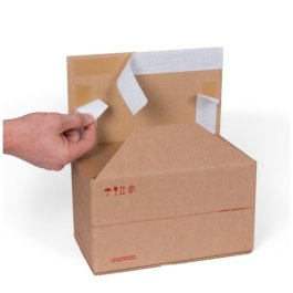 Luftfracht-Sicherheitskarton manipulationssicher