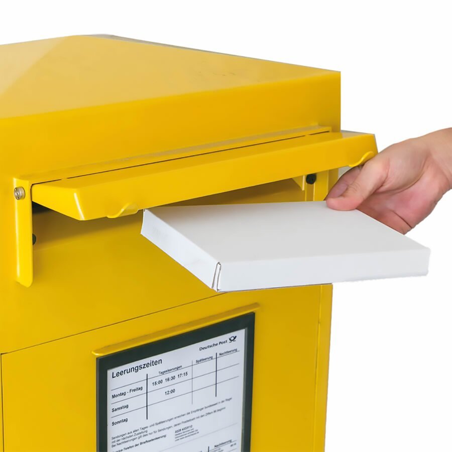 Kartonhhe fr den Einwurf in Briefksten optimiert