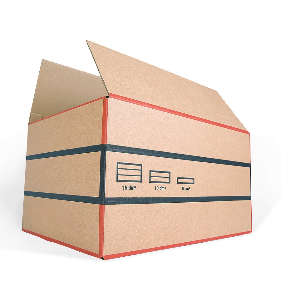 1 Kommissionierkarton - 3 verschiedene Füllhöhen 3 unterschiedliche Füllhöhen