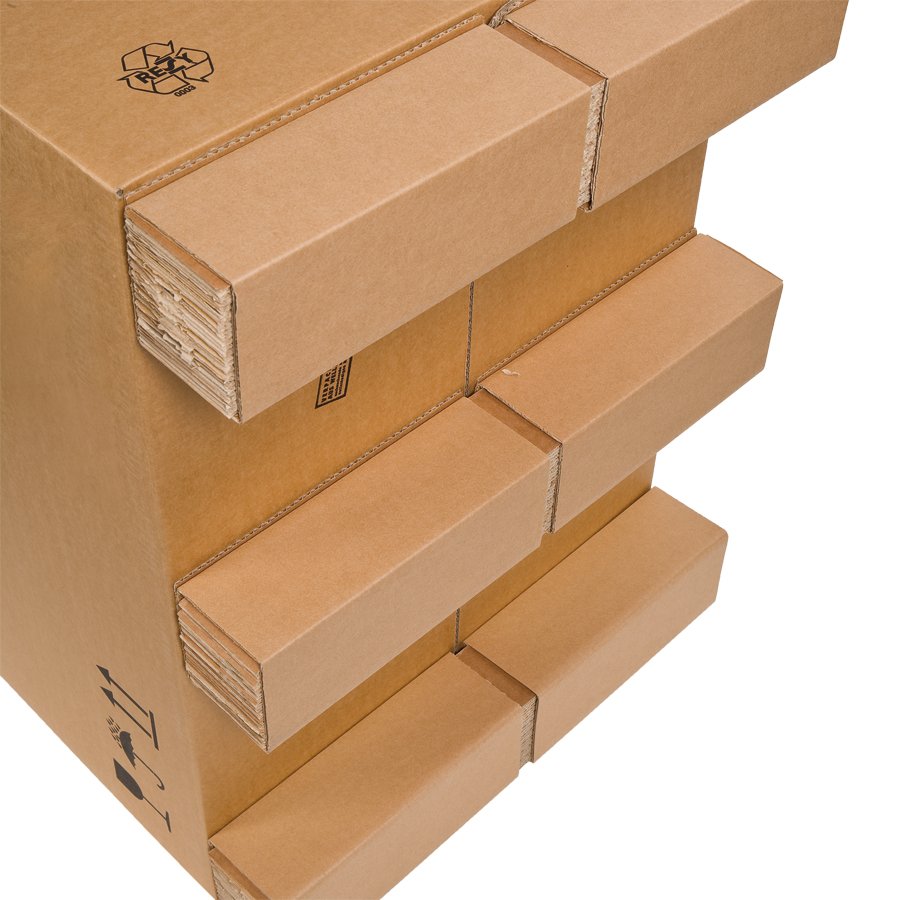 Mit integrierten Palettenkufen Mit integrierten Palettenkufen