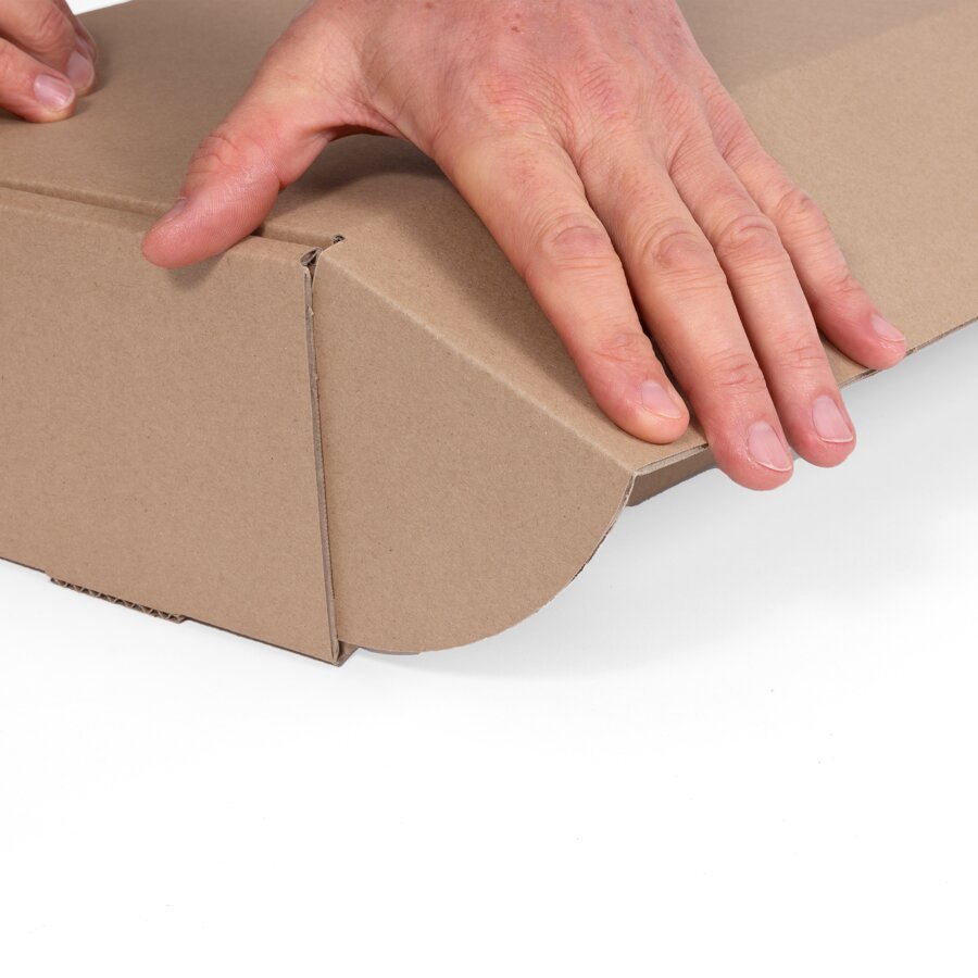 Praktische Ohrenlaschen zum Verschlieen und Wiederffnen der Verpackung