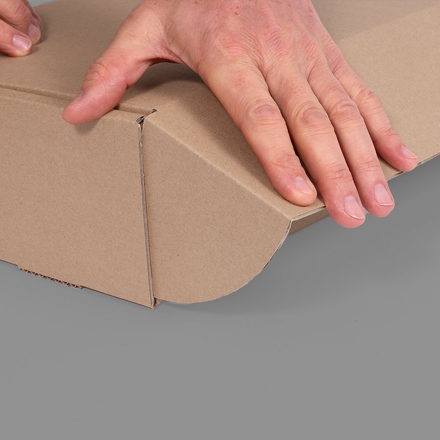 Praktische Ohrenlaschen zum Verschließen und Wiederöffnen der Verpackung Praktische Ohrenlaschen zum Verschließen und Wiederöffnen der Verpackung