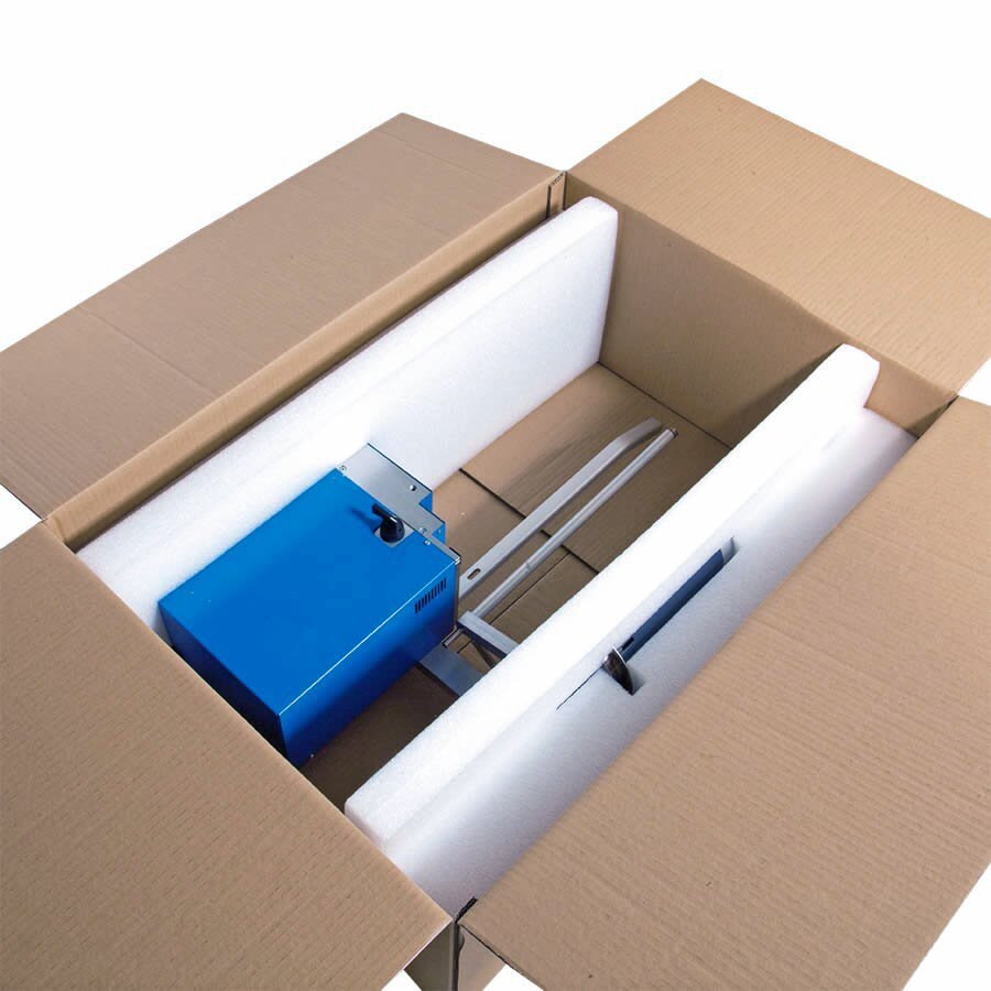 Schaumstoff als idealer Abstandshalter und Polsterschutz fr empfindliche Produkte