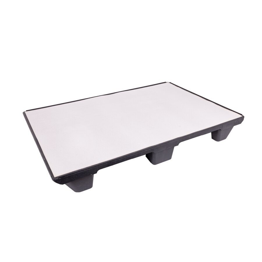 Fgt sich optimal an Palette an und verhindert so das Rutschen des Inhalts