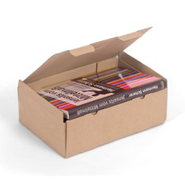 Aufrichtekarton mit Steckverschluss