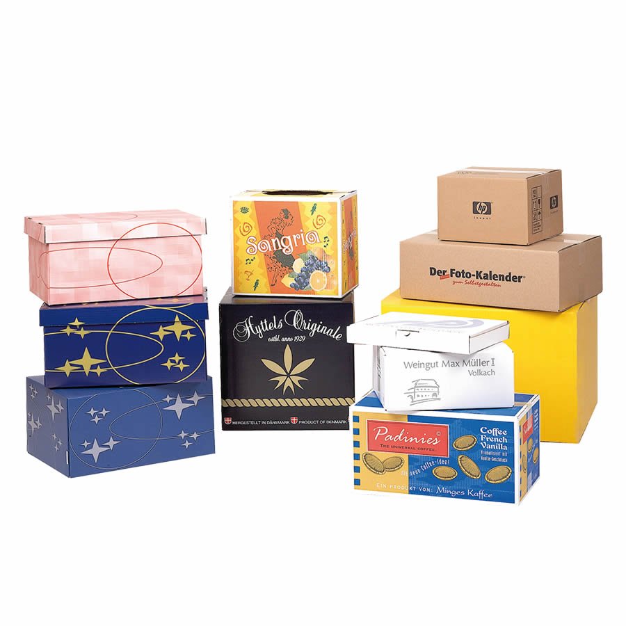 Beispiele für die unterschiedlichen Bedruckungsmöglichkeiten verschiedene Bedruckungsbeispiele