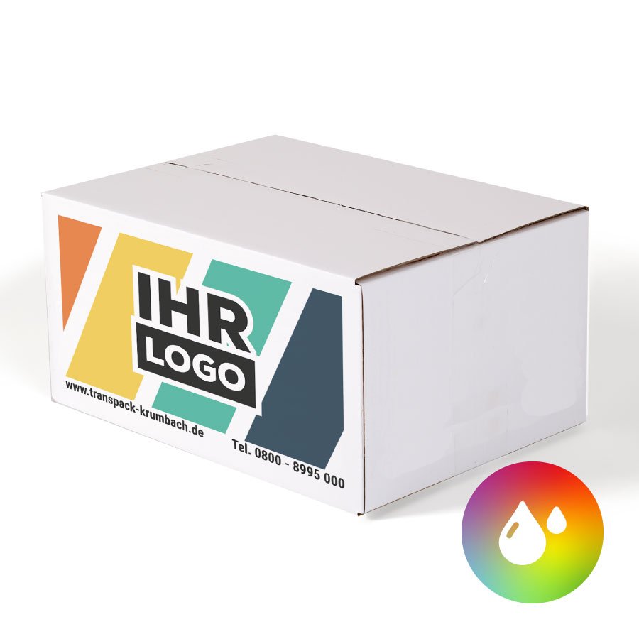 Auf Wunsch mit individueller Bedruckung bestellbar Faltkartons nach Wunsch bedruckbar