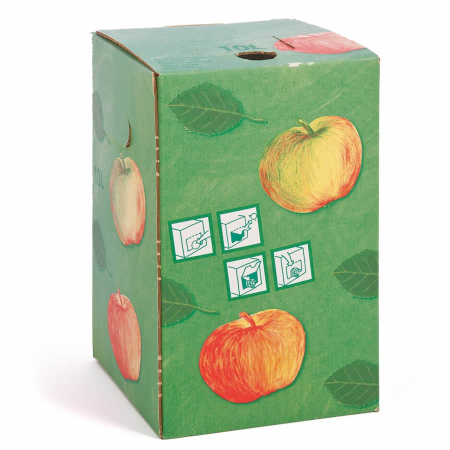 Verschiedene Bedruckungsmöglichkeiten mit Nutzungshinweise auf dem Karton draufgedruckt