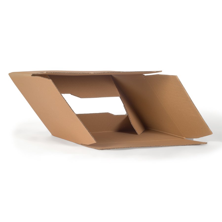 Innenansicht des Blitzbodenkartons Ansicht von Innen