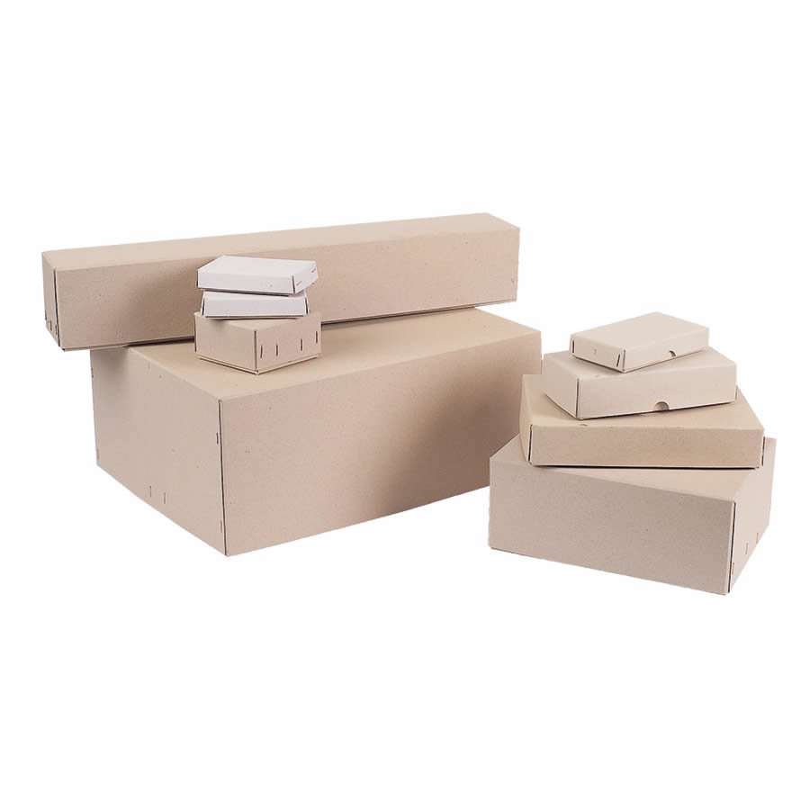 Höhenvariabler Stülpdeckel-Karton aus Vollpappe Höhenvariabler Stülpdeckel-Karton aus Vollpappe