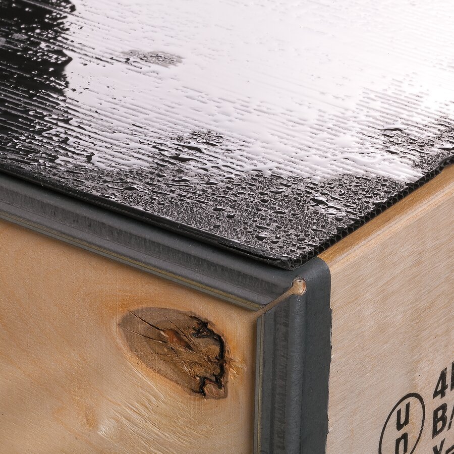 Zwischenlage aus Hohlkammerprofil fr Paletten