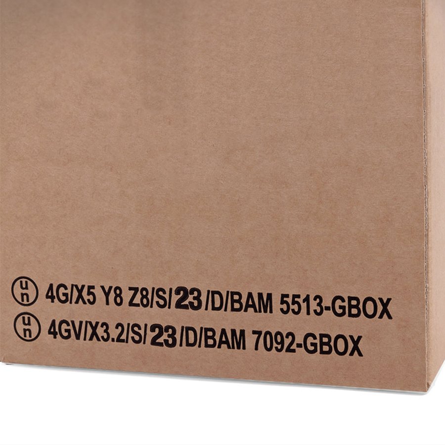 Gefahrgutkarton aus Wellpappe, mit UN-Kennzeichnung Gefahrgutkarton aus Wellpappe, mit UN-Kennzeichnung