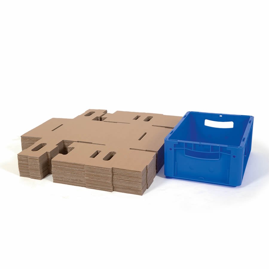 Flache Anlieferung spart Lagerplatz Flache Anlieferung spart Lagerplatz