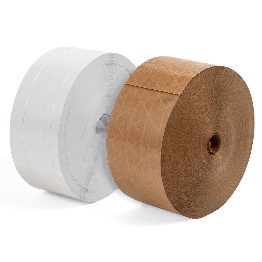 Nassklebeband ist eine umweltfreundliche Alternative zu PP- oder PVC-Packbändern Nassklebeband ist eine umweltfreundliche Alternative zu PP- oder PVC-Packbändern