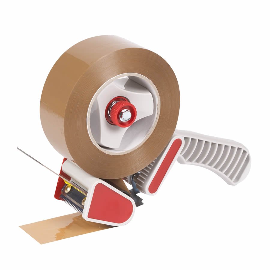 Extra langes Klebeband auch für Standard Klebeband-Abroller geeignet Extra langes Klebeband auch für Standard Klebeband-Abroller geeignet