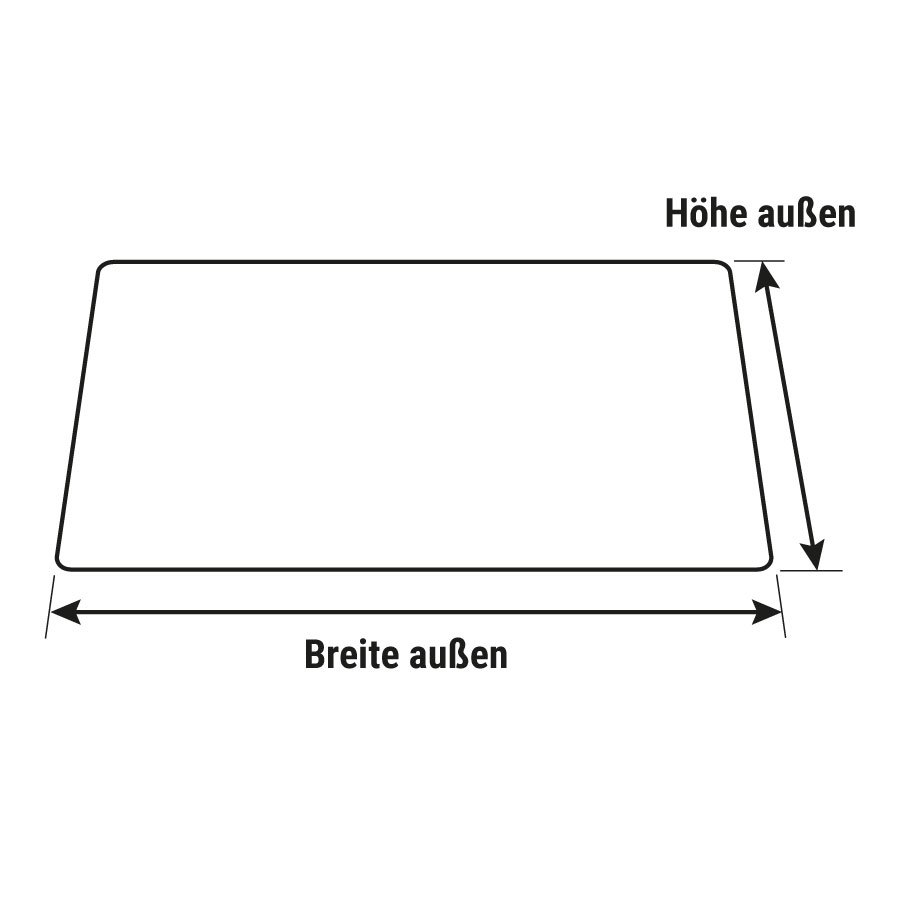 Abmessungen Etikett Skizze Abmessungen Etikett