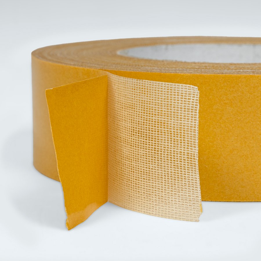 Besteht aus einer stark haftenden Oberseite und einer leicht haftenden Unterseite für den Boden Besteht aus einer stark haftenden Oberseite und einer leicht haftenden Unterseite für den Boden