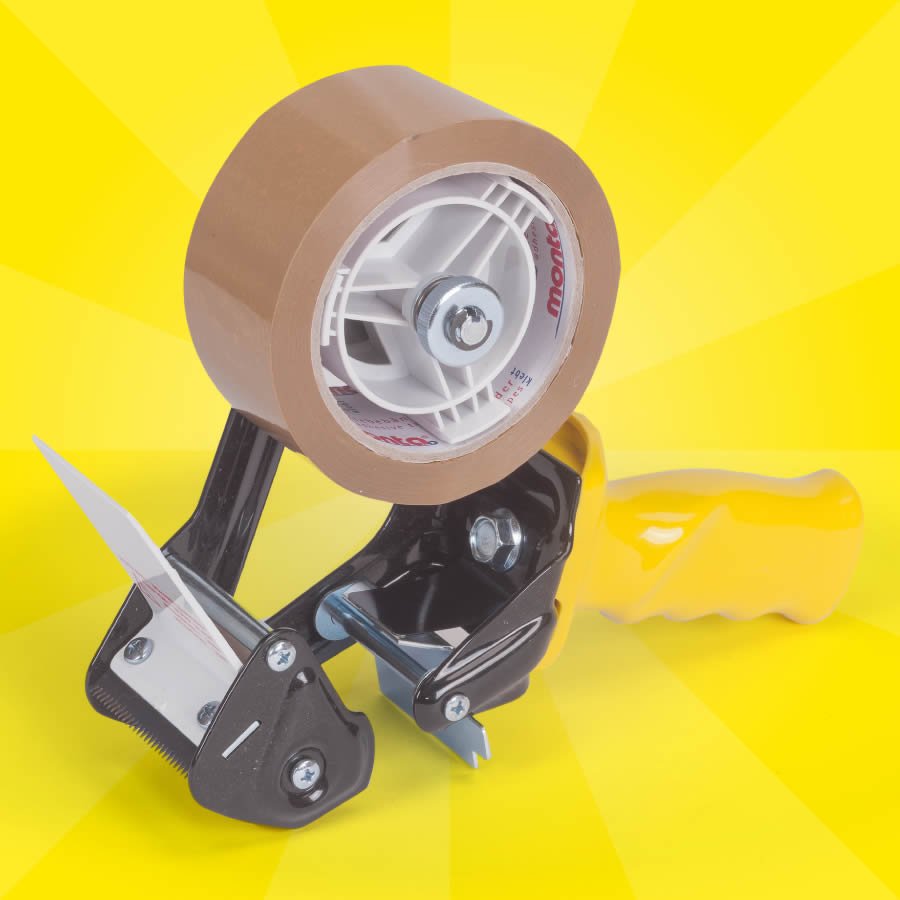 Spar-Set PVC-Klebeband + Handabroller Spar-Set PVC-Klebeband + Handabroller