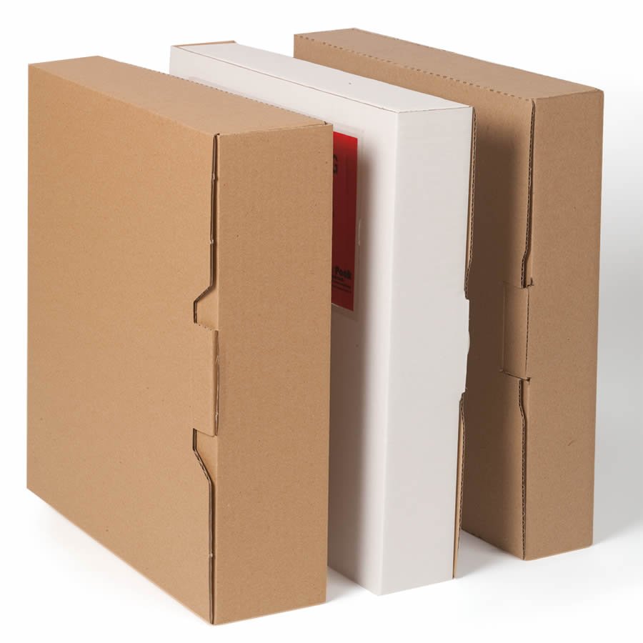 Karton für den Versand von Ordnern ohne Verklebung Karton für den Versand von Ordnern ohne Verklebung