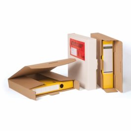 Ordnerkarton mit Steckverschluss Ordnerkarton mit Steckverschluss