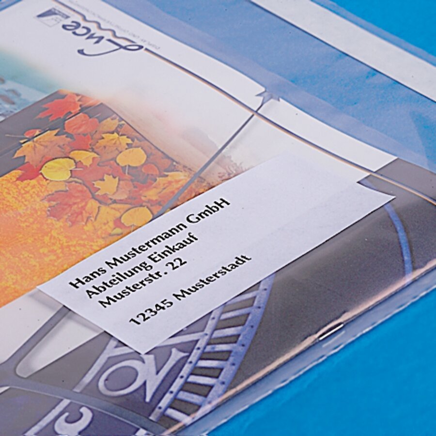 Ideal fr die Nutzung mit Adressetiketten