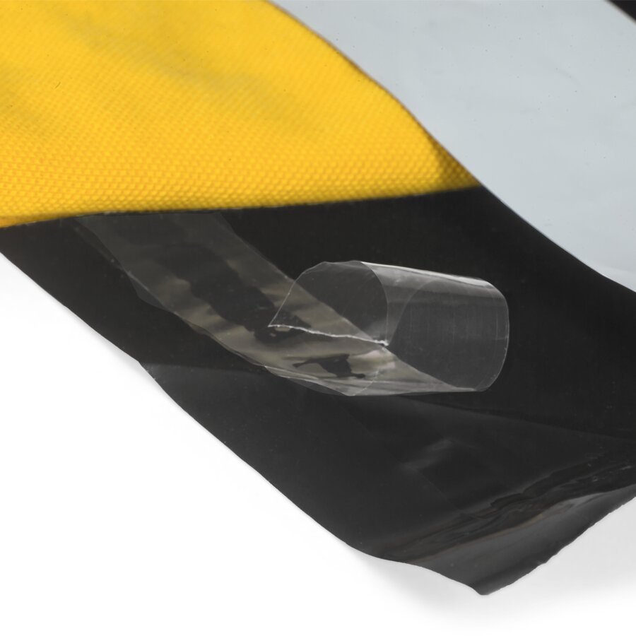 Selbstklebe-Verschluss mit Abziehstreifen