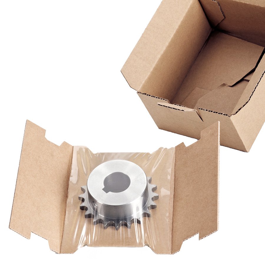 Jede Größe auch mit VCI Korrosionsschutz lieferbar Jede Größe auch mit VCI Korrosionsschutz lieferbar